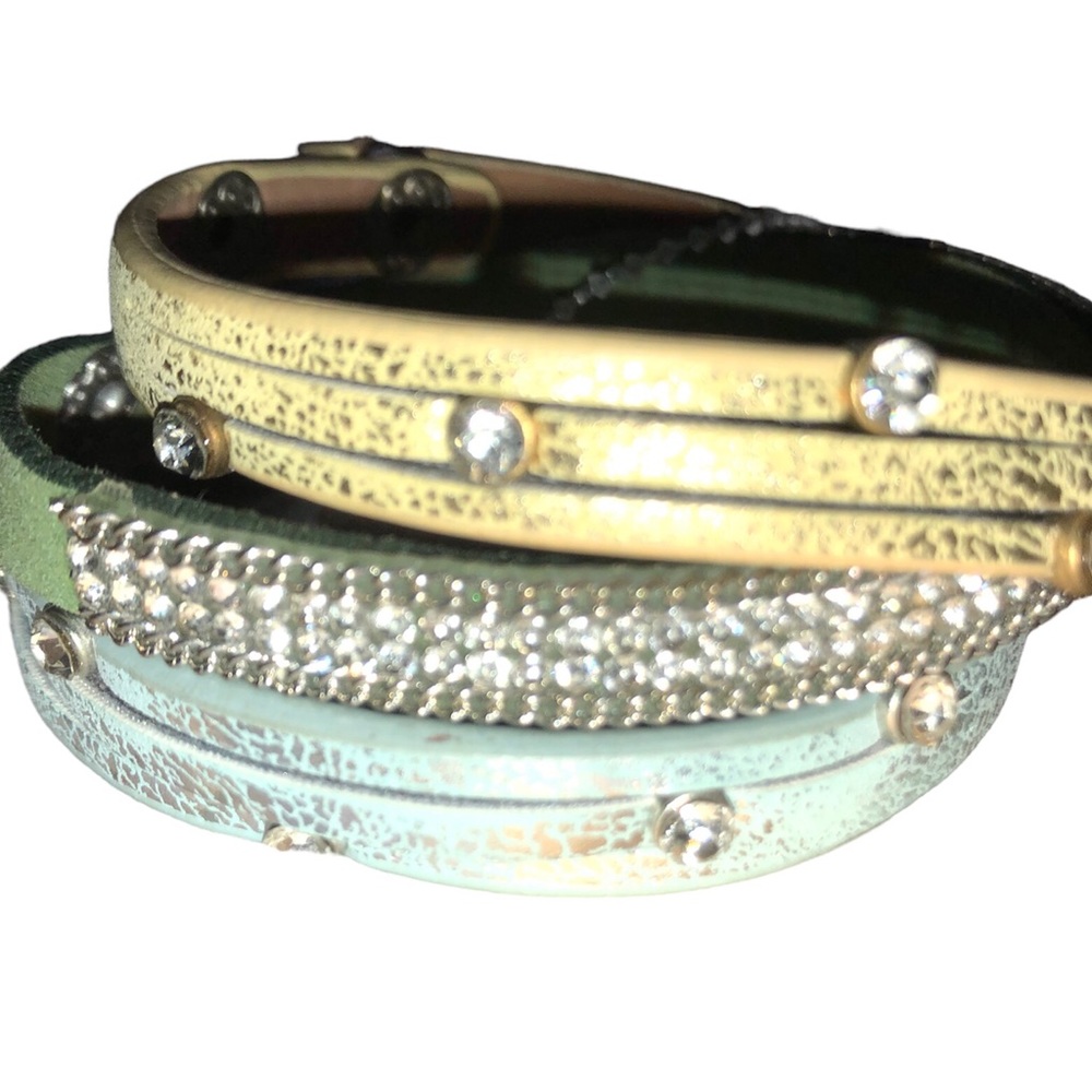 Three Colorful Bracelets